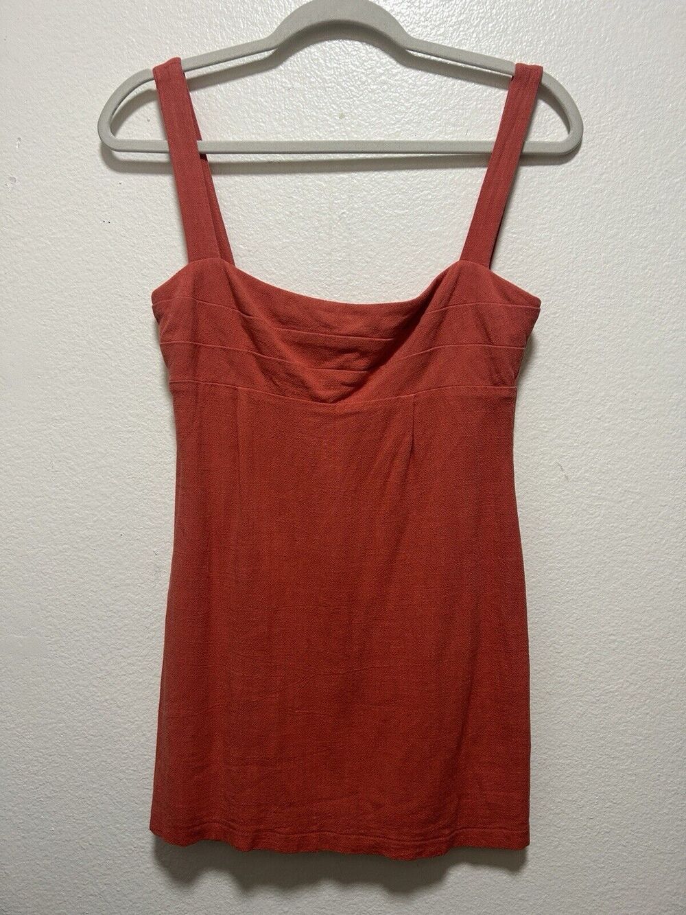 Revolve Shopbop Rumer the Label Apricot Allora Mini Linen Dress Sz Small